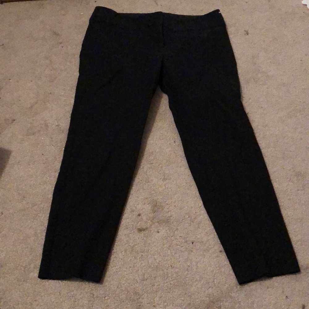 Ann Taylor Loft black pants size 8
